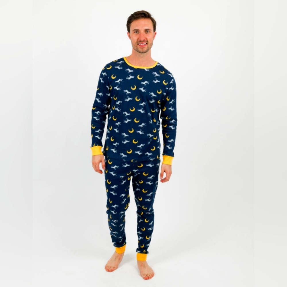 Leveret Wild Animals Cotton Pajamas Set Size M - Fit To S